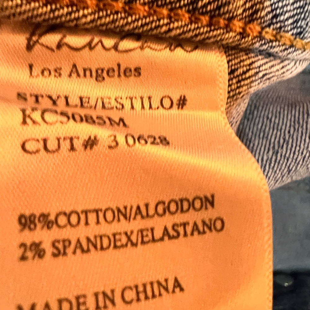 Distressed Denim Jacket (L) - Picture 4 of 6
